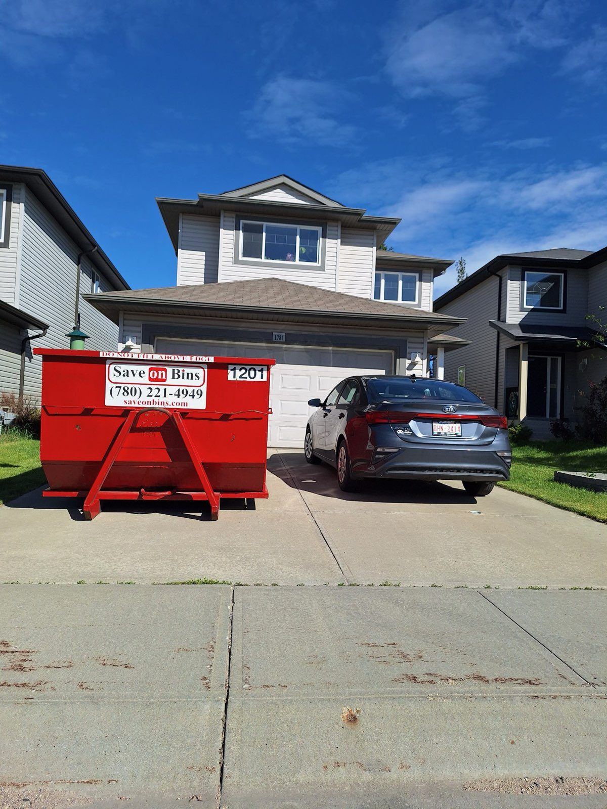 Junk Bin Rentals by Save on Bins, Edmonton's Best Bin Rental Company