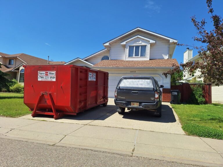Edmonton Bin Rentals by Save on Bins. Bin rentals in Edmonton made easy