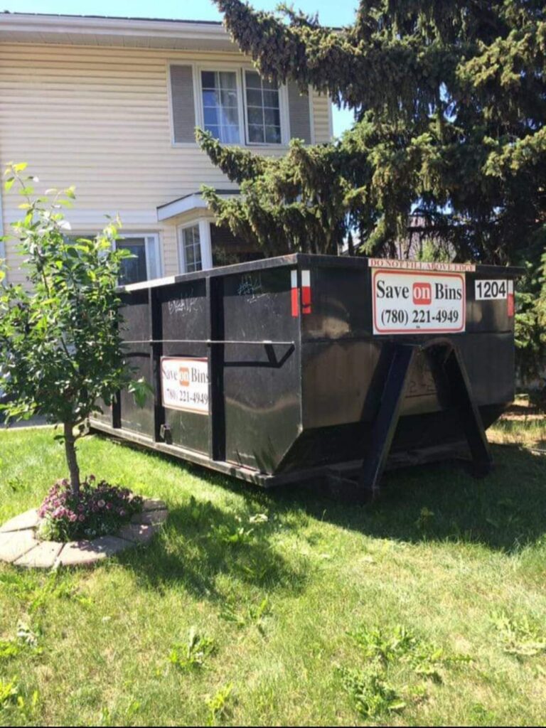 Shingle Bins, Concrete Bins and Dirt Bins Rentals by Save on Bins Edmonton