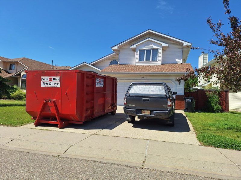 Junk Bin Rentals by Save on Bins, Edmonton's Best Bin Rental Company